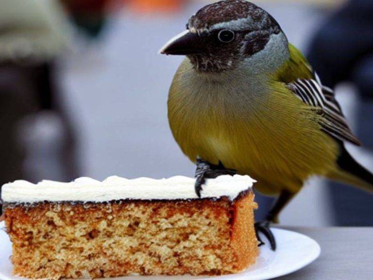 CAN BIRDS EAT CAKE