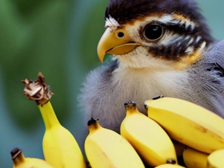 CAN BABY BIRDS EAT BANANAS