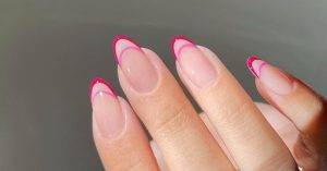 The Allure of Hot Pink French Tips