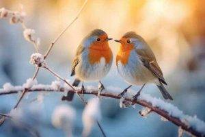 Encounters with Red Robins Messages from the Universe