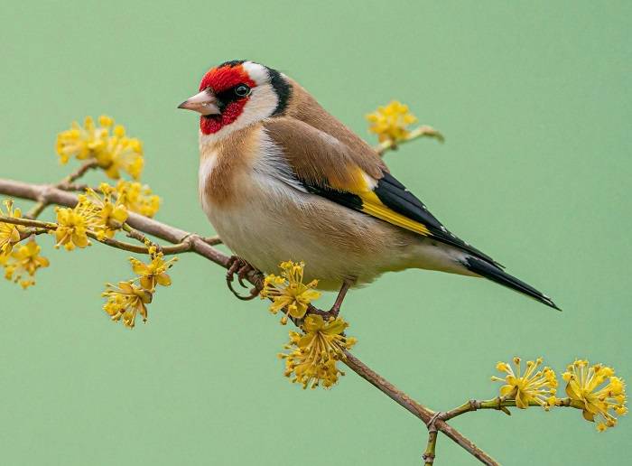 Juvenile Goldfinches in the UK 2