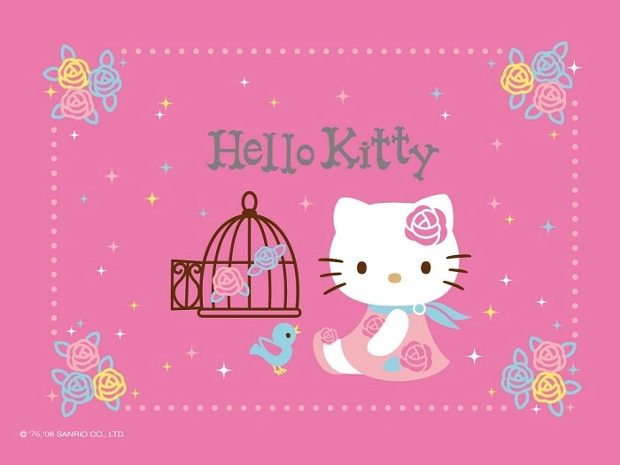 How to Decorate with Hello Kitty Bird Items