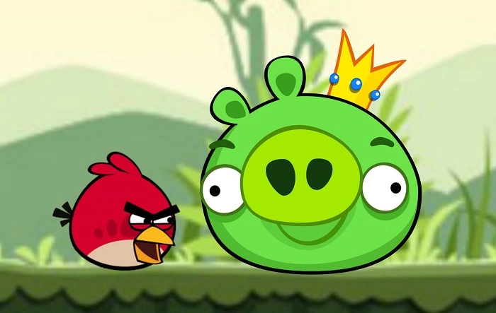 King Pig vs. The Angry Birds 1